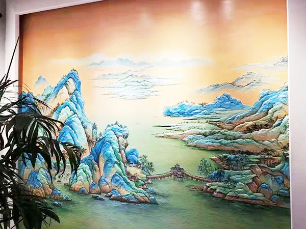 浮雕3D立体画艺术展...