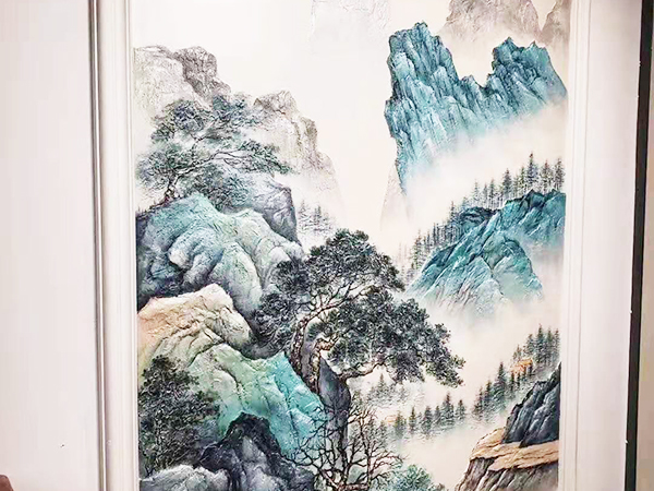深圳浮雕3D立体画艺...
