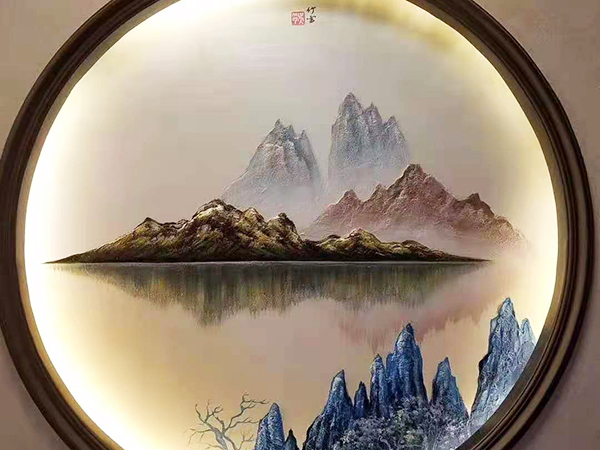 浮雕3D立体画